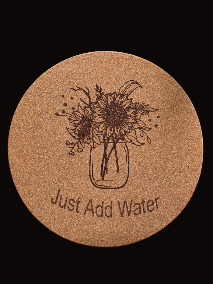 Cork Trivet with Just Add Water