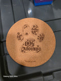 Dog Around Paw Print Cork Trivet product photograph