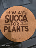 I'm a Succ-a for Plants Cork Trivet product photograph